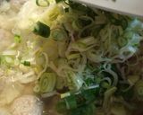 アツアツでうま！大量ネギと肉団子スープ！作り方5写真