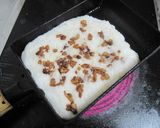 鶏皮と山芋の鉄板焼き作り方3写真