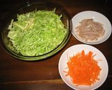 塩レモンと橙でさっぱり！コールスロー作り方1写真