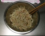 レンジで簡単モヤシとツナの中華風和え物作り方3写真