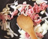 ごろごろ野菜のミルクパスタ作り方2写真