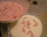 いちごのマーブルレアチーズケーキ作り方5写真