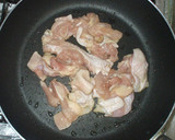 鶏もも肉とシメジの豆板醤炒め♪作り方5写真