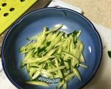 きゅうりの中華くらげ和え♪作り方1写真