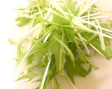 簡単☆大根おろしと水菜のサラダ作り方4写真