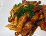 ✽豚肉ロースの甘酸っぱいケチャップ炒め✽作り方4写真