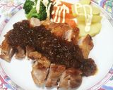旨い♡チキンステーキグレービーソースがけ作り方7写真