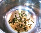 蓮根のｵﾘｰｳﾞｵｲﾙ＆ﾓﾘﾝｶﾞ炒め煮作り方2写真