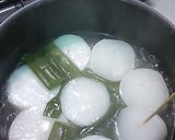 豚味噌のせ大根煮作り方2写真