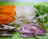 簡単！もやしと青梗菜の中華炒め作り方1写真