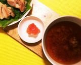 夜食に☆紅茶茶漬け作り方3写真