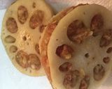 蓮根はさみ焼きうまうまバーク☆作り方4写真