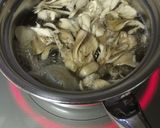 舞茸と豆腐の味噌汁〜(o˘◡˘o)♡作り方4写真