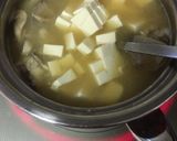 舞茸と豆腐の味噌汁〜(o˘◡˘o)♡作り方8写真