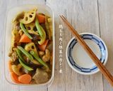 鶏もも肉と根菜のカレー煮【作りおき】作り方4写真