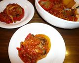 パプリカハンバーグのトマトソース煮作り方10写真