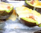 切って焼くだけ☆簡単アボカドグラタン作り方4写真