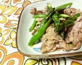 豚肉とアスパラの♡オイスタソース♡炒め作り方5写真