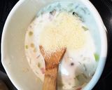 基本のクラムチャウダー(菜の花のせ)作り方7写真