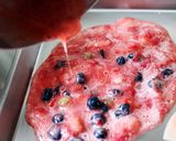 ひな祭りスイーツ　菱餅ムース作り方6写真
