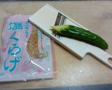 もう一品！『中華風クラゲ胡瓜』作り方1写真