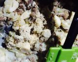 ハーブ香るひき肉クリームペンネ作り方4写真