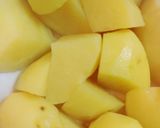 鶏肉じゃがいものゴロっとジャーマンポテト作り方2写真