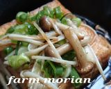 スキレットで簡単♪厚揚げステーキ作り方6写真