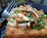スキレットで簡単♪厚揚げステーキ作り方8写真