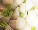 味噌がミソ！鶏肉とカブの和風クリーム煮作り方1写真