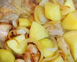 鶏肉じゃがいものゴロっとジャーマンポテト作り方5写真