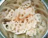 シャキシャキ。和風れんこんパスタ作り方1写真