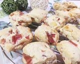 HMで朝食スコーン☆ベーコン&チーズ作り方7写真