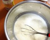 ツルンとした少しかためな杏仁豆腐作り方1写真