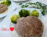 簡単！豚ひき肉ステーキ作り方4写真