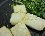 ヨシダソース使用 豆腐のテリヤキステーキ作り方4写真