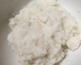 レンジで簡単★中華風★海老入りれんこん餅作り方1写真