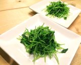 豆苗のシャンタン炒め＠容易く一品作り方4写真