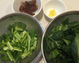 エビと小松菜と生キクラゲの中華炒め作り方2写真