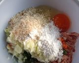 かぼちゃ入り♫照り焼きハンバーグ作り方2写真