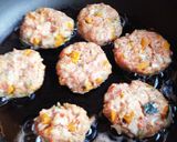 かぼちゃ入り♫照り焼きハンバーグ作り方4写真
