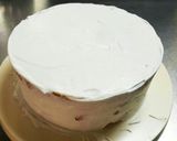 豪華に見えるフルーツデコレーションケーキ作り方15写真