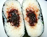 大人のおにぎらず、一味筋子。作り方2写真