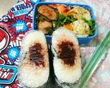大人のおにぎらず、一味筋子。作り方3写真