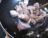 鶏もも肉とこんにゃくの甘辛煮作り方2写真