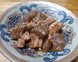 鶏もも肉とこんにゃくの甘辛煮作り方4写真