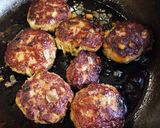 かぼちゃ入り♫照り焼きハンバーグ作り方7写真