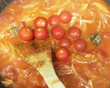甘酸っぱい！簡単トマトソーススパゲッティ作り方6写真