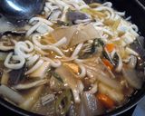 リメイク★三平汁【あんかけ煮込みうどん】作り方4写真