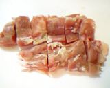 鶏ごぼうなのに洋風サラダ作り方1写真